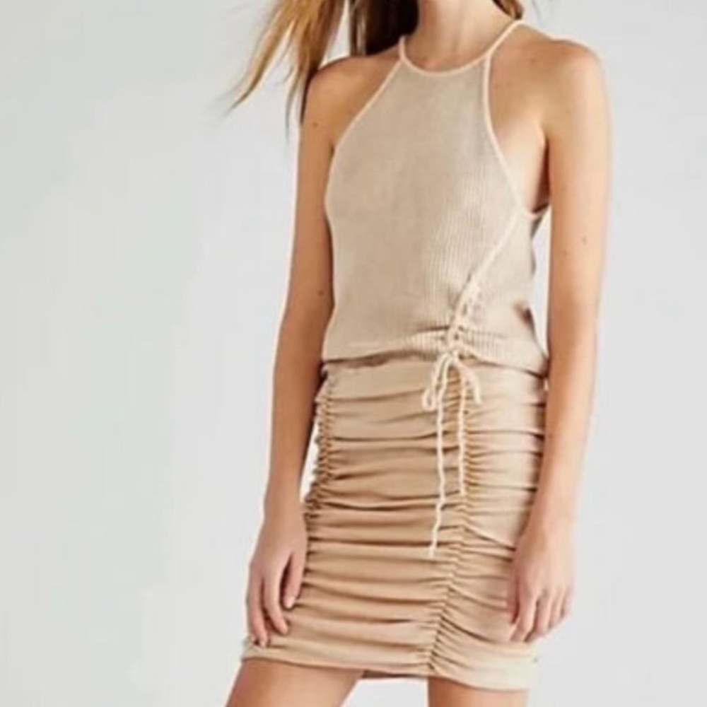 Free People One Katya Thermal Mini Dress